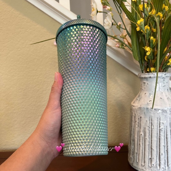 Starbucks Blue and Green Philippines Exclusive Studded Tumbler - Picture 8 of 8